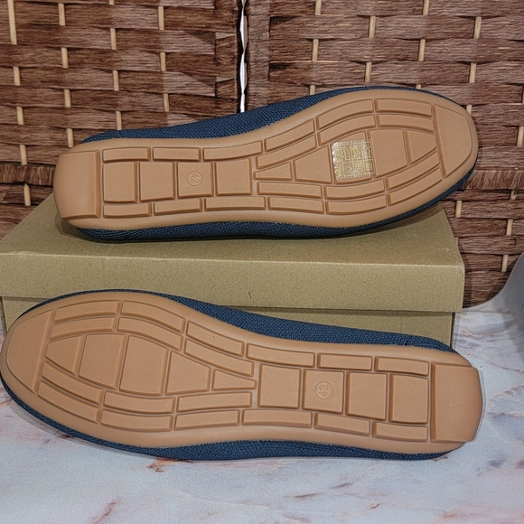 JBB Knit Slip-on Driving Loafer Moccasin Navy Blue - Picture 9 of 11